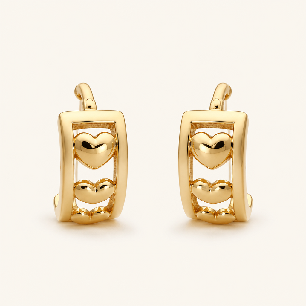 Huggies Doble Corazón Dorado